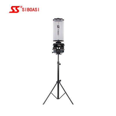 kwaliteit  Badminton Shuttlecock Feeder Machine 180 Balls Capacity 33 Degrees Angle fabriek