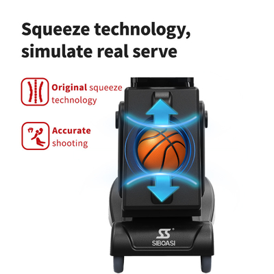 SIBOASI K2 Multiple Angle Trainer Smart APP &amp; Remote Control Automatische Basketball Shooting Werpmachine Professionele opleiding