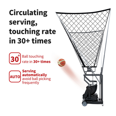 SIBOASI K2 Multiple Angle Trainer Smart APP &amp; Remote Control Automatische Basketball Shooting Werpmachine Professionele opleiding