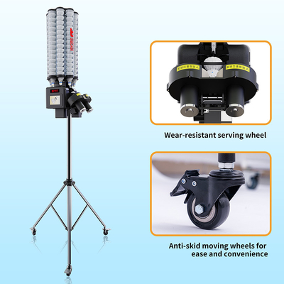 2025 SIBOASI B3 Badminton Shuttlecock Feeder Machine Smart Badminton Shooting Machine voor training