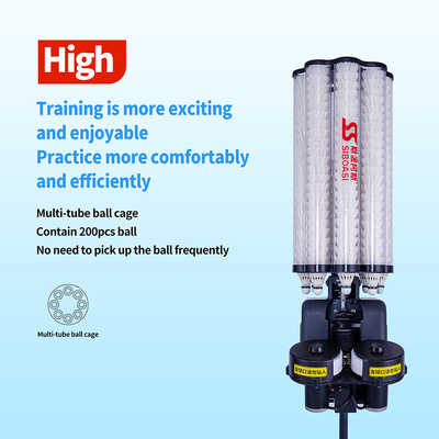 2025 SIBOASI B3 Badminton Shuttlecock Feeder Machine Smart Badminton Shooting Machine voor training