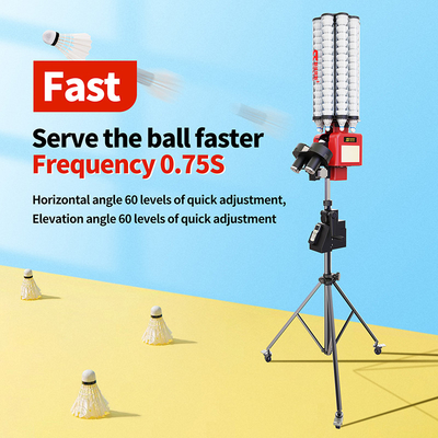 Multifunctionele SIBOASI B5 Badminton Shuttlecock Feeder Machine Smart Badminton schietmachine voor de training