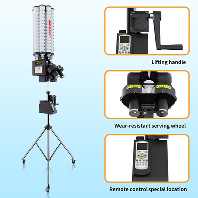 SIBOASI B7 Badminton Shuttlecock Feeder Machine Smart Badminton schietmachine voor de training