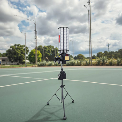 2025 SIBOASI B5 Badminton Shuttlecock Feeder Machine Smart Badminton Shooting Machine voor training