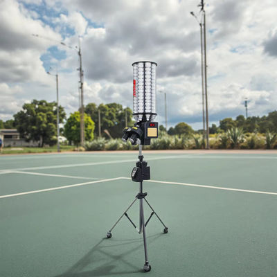 2025 SIBOASI B5 Badminton Shuttlecock Feeder Machine Smart Badminton Shooting Machine voor training