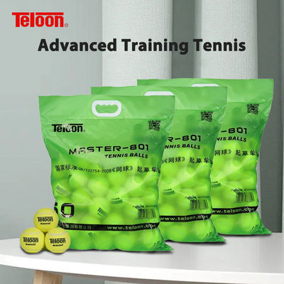 Groothandel Tennis 60 Pcs Training Tennisballen Hoog elastisch Veerkrachtig Rubber Sport Racket Padel Ball