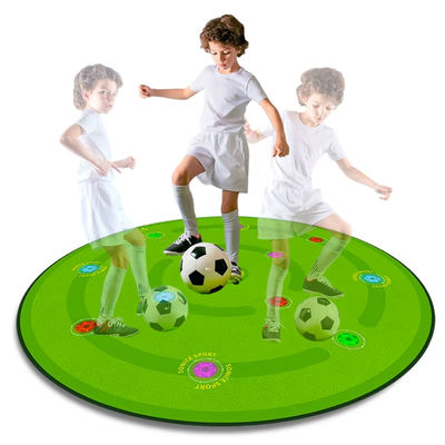 Voetbal Reactie Training Mat voor kinderen Multiple Trigger Lamp Training Mat voor voetbal oefening en thuis oefening