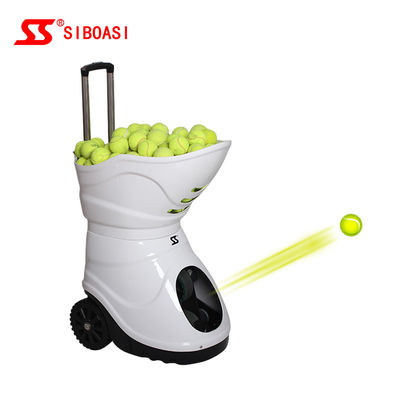 Automatische Tennisbal het Werpen Machine met de Telescopische Afstandsbediening van Rod And LCD