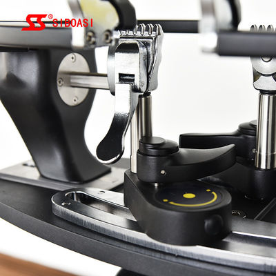 Multifunctioneel Netto de Machinemetaal Zes van de Badmintonracket Punt Synchrone Zwarte