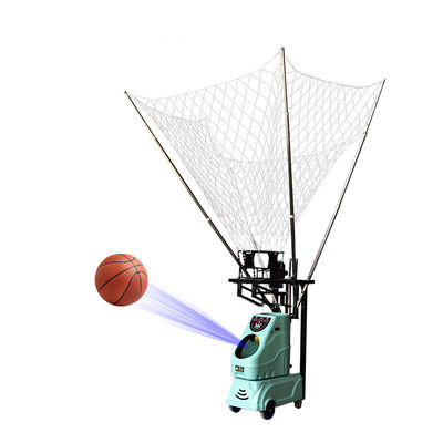 Universele die Basketbalterugkeer het Werpen Machine met Afstandsbediening &amp; Snelheid Club wordt aangepast