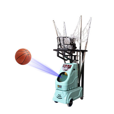 180W automatisch Basketbal die Machine LEIDENE Vertoning Lichtgroene S6839 schieten