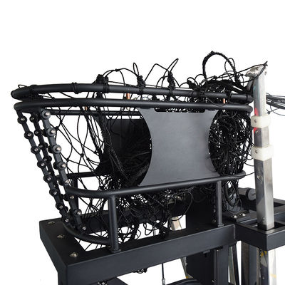 Intelligent Zwart Kleurenbasketbal Opleidingsmateriaal met 5 Balsloepen het Overgaan en Snelheid Adjuste voor Persoonlijke Opleiding