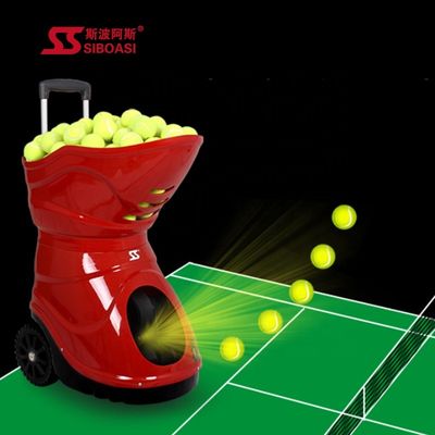 De Bal van het Siboasitennis Opleidingsmachine 120W Met afstandsbediening AC 100V