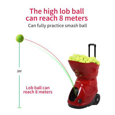 De horizontale de Balvoeder van het Schommelings Automatische Tennis bouwde Lithiumbatterij in