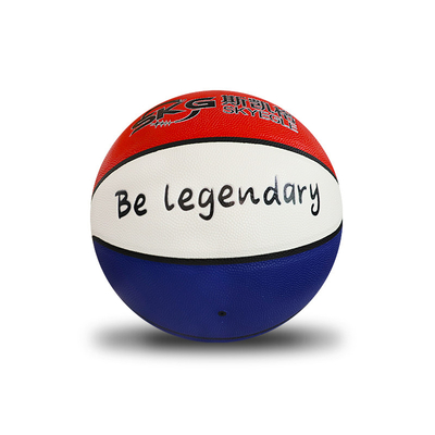 Holografisch Weerspiegelend het Leerbasketbal van Microfiber Pu