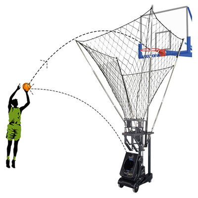 Het Basketbal Automatische Rebounder die van de metaalafstandsbediening het Voeden Apparaat schieten