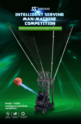 96W basketbal die Apparatenbasketbal het Werpen Machine voor Clubs Opleiding schieten