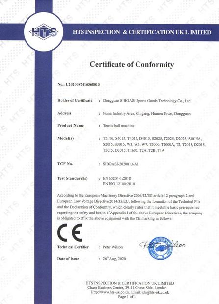 China Dongguan Skyegle Intelligent Technology Co.,Ltd. certificaten